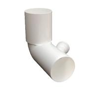 CURVA WC ALTA D 110 IN PP CON 1 ATTACCO Attacco sx D 50
