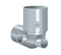 CURVA WC CON 3 ATTACCHI Diam 100/50/50/50