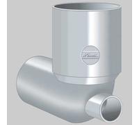 CURVA WC CON ATTACCO FRONTALE Ø 100 40 Tubi Raccordi Pvc Me Nicoll