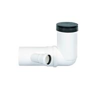 CURVA WC ORIENTABILE COMPRESA DI GUARNIZIONE E TAPPO Diam. 110/40