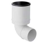 Curva wc prolungata ad innesto in PP Ø90 mod. Silent GEBERIT
