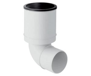 Curva wc prolungata ad innesto in PP Ø90 mod. Silent GEBERIT