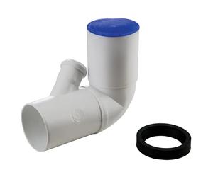 Curva wc prolungata ad innesto orientabile PP mod. Ed tech WAVIN