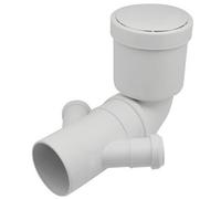 CURVA WC PROLUNGATA CON DOPPIO ATTACCO Diam 90/50 Tubi Raccordi Ppr Valsir