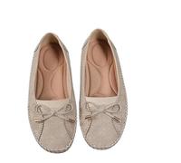 Curvahouse Orthopedic Leather Shoes,Curvahouse Orthopedic Shoes,Breathable Lightweight Anti-Slip,for Women (Beige,32 1/3)