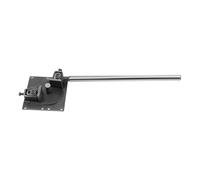 Curvatrice di rinforzo, piegatrice ad asta 1 - 14 mm - snodo di piegatura 180° - disco rotondo diametro 15 cm, per acciaio inox filettato a coste, ferro piatto, aste in rame, aste in acciaio inox