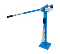 Curvatrice manuale, 60 x 60 mm, strumento di piegatura per tubi ad alte prestazioni, per cantieri, ristrutturazioni di casa, ponti, costruzione di tunnel, colore blu