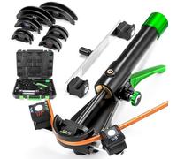 Curvatubi in rame idraulico, kit piegatubi manuale a 90° per applicazioni HVAC, include 7 matrici, adatto per tubi in rame da 1/4" a 7/8"