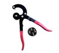 Curvatubi manuale 4 in 1 - Strumento di piegatura per tubi in acciaio inossidabile, alluminio, ferro e rame | Impugnatura ergonomica antiscivolo, curve di precisione a 180 gradi, ideale per impianti