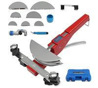 Curvatubi manuale, 7 matrici da 6 a 22 mm, piegatubi a 90° per tubi in rame, tubi in alluminio