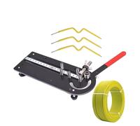 Curvatubi per Ferro, Design Ergonomico Portatile, Piegacavi per Elettricista Professionale, per Officina Garage Elettricista Tubi Alluminio Rame