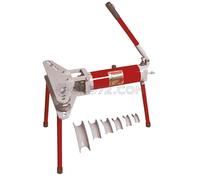 CURVATUBI PIEGATUBI 10 TON MANUALE IDRAULICA 6 MATRICI 1/2" - 2" HOLZMANN RBM10