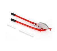 Curvatubi rosso in metallo professionale 90°, pinza piegatubi manuale per rame, alluminio, ottone, specifiche del tubo applicabili 15 mm/22 mm