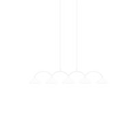 Globen Lighting Curve 5 Lampadario Bianco