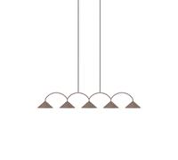 Curve 5 Lampadario Mocha