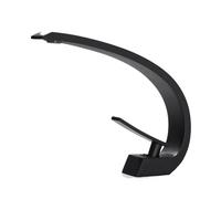 Curve Single Hole Double Handle Hot And Cold Water Faucet Faucet Waterfall Water Bathroom Sink Faucet Bathroom Tap Basin Tap(Chrome)