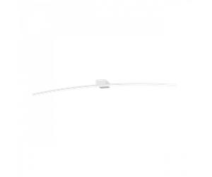 CURVED APPLIQUE GRANDE LUCE CALDA BIANCO 1152-AG C-BI