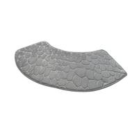 Curved Shower Rug - Soft Non-Slip Backing, Machine Washable Home Decor, Quick Drying Mat Fiber, Soft Carpet Covering Every Hotel Farmhouse Kitchen Bedroom Apartment
