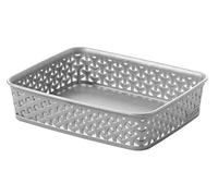 Curver 00096 - 087 - 00 Office cestino My Style A5, argento