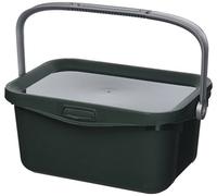 Curver 00363 - 208 - 00 Bio Box 25.7 x 17.7 x 11.3 cm Contenitore in plastica 3L, Verde/Argento