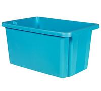 Curver 00752 - 656 - 00 Essentials Scatola a Stacking plastica Blu 56 x 38,7 x 29,1 cm 45 L