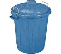 Curver 04128-895-41 Oscar - Pattumiera in plastica, 40 x 35 x 45 cm, Colore: Blu, 40 x 35 x 45 cm