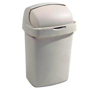 CURVER 156720 - Pattumiera in Polipropilene, con Coperchio a Spinta, 25 Litri