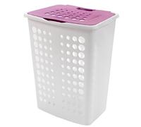 Curver 211036 - Cesto per bucato in polipropilene, 60 L, colore: Viola