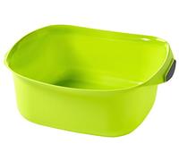 CURVER Verde 214813 Urban-Bacinella Quadrata, in Polipropilene, Dimensioni 39 x 35 x 15 cm, Colore, Poliuretano, 10 l