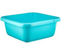 Curver 228030 - Bacinella Quadrata, 6 Litri, In Plastica, Turchese, 29 x 29 x 12 cm