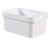 Curver 229396 Infinity - Contenitore in plastica bianco, 26 x 18 x 12 cm