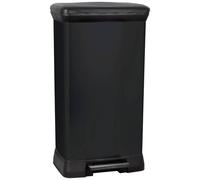 Curver Deco Bin Rettangolare A Pedale 50Lt - 39X29X73H Nera(versione precedente)