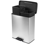 Curver 254619 Deco bin slim Bidone della spazzatura 52 l (L x A x P) 486 x 615
