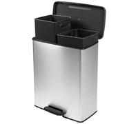Curver 254619 Deco bin slim Bidone della spazzatura 52 l (L x A x P) 486 x 615
