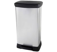 Curver 254620 Deco bin metalics Bidone della spazzatura 46 l (L x A x P) 407 x