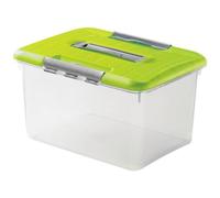 Curver 259575 Scatola di immagazzinaggio Optima Classic 75 Jahre-Edition Verde
