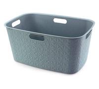 Curver Cesta plastica riciclata (60x40x27,5cm) SOFTEX Verde acqua K258702