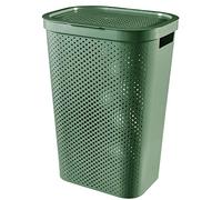 Curver Cestino Infinity Riciclato Portabiancheria, Verde, 59