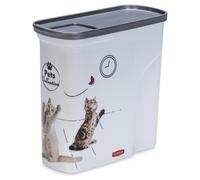 Contenitore per crocchette gatto Curver - Design balcone: fino a 12 kg crocchette (35 L)