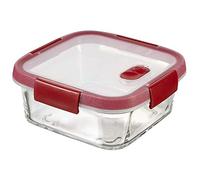 Curver Cook Contenitore Cibo in Vetro con Valvola, Rosso, 33 x 18 x 10.7 cm