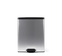 Curver Deco Bin Duo 26+26lt Pattiumiera, Plastica, Acciaio
