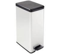 Curver Pattumiera Slim - Slim Bin - Curver - 40l - Salvaspazio - 40 X 25 X 61 Cm
