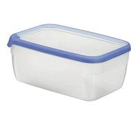Curver Grand Chef Fresh Box Rettangolare, 5,4 l, Trasparente/Blu, 30 x 20 x 16 cm