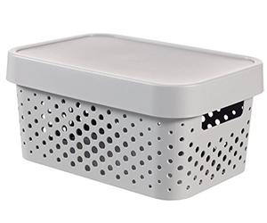 Curver Infinity Box Con Coperchio - 4,5 Lt - 27X19X12H Grigio
