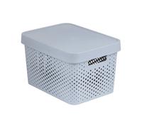 CURVER INFINITY Contenitore traforato da 17 l con coperchio grigio chiaro