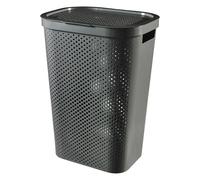 Curver Infinity Recycled Cesto portabiancheria 60L Grigio scuro