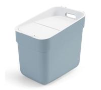 Curver Keter Pattumiera da 20 Litri per la Raccolta Differenziata Ready To Collect, con Supporto a Parete, Ideale la Cucina, 100% Riciclato, Grigio