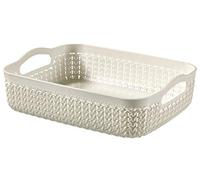 Curver Knit Basket A5 - 2,6 Lt - 26X20X7H Bianco