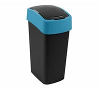 CURVER KOSZ NA ?MIECI "FLIP BIN" 45L /CZARNY/ NIEBIESKI