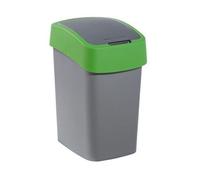 CURVER Kosz na śmieci "Flip Bin" 25 l srebrno zielony